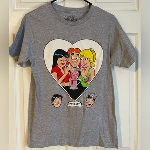 Size Small Gray Archie Comics Tee-Shirt